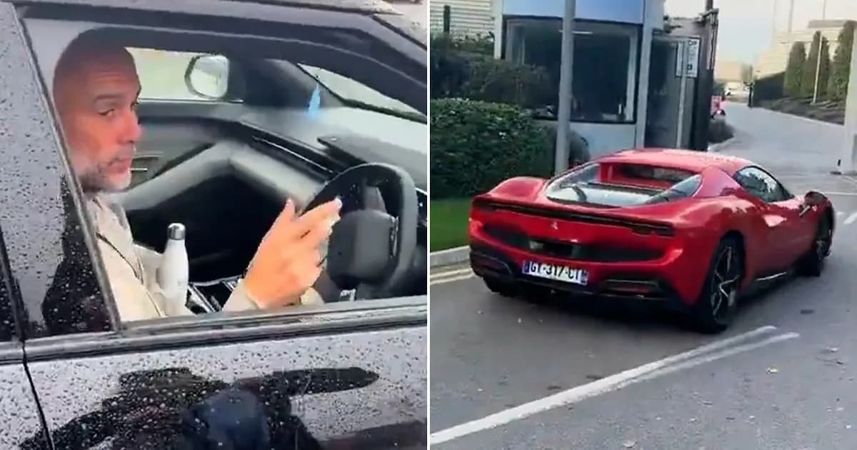 Los autos de lujo de los futbolistas del City y United: desde Ferrari hasta modelos modestos