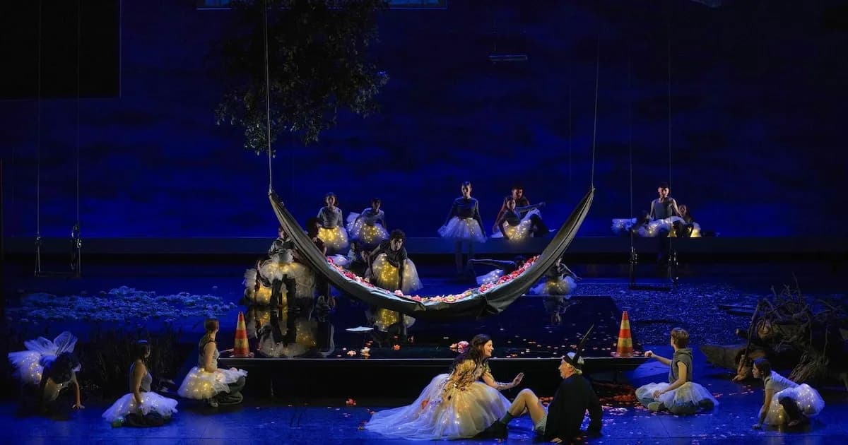 El Teatro Real deslumbró con el estreno de 'El sueño de una noche de verano'