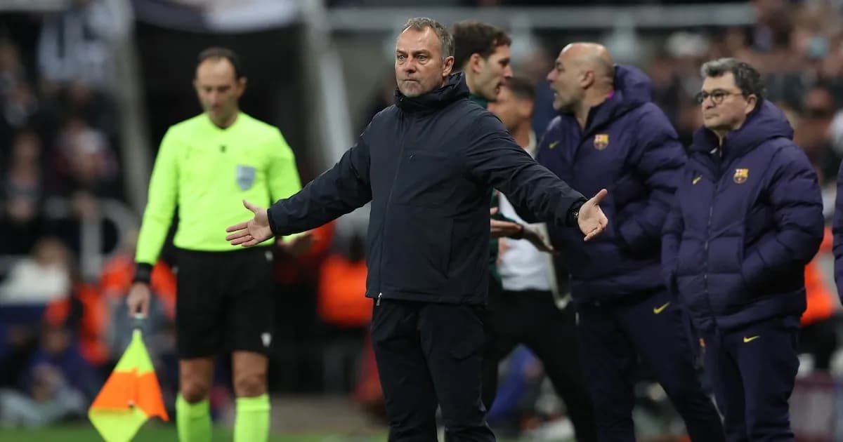 Flick espera un cambio en el Camp Nou para avanzar ante Newcastle en Champions