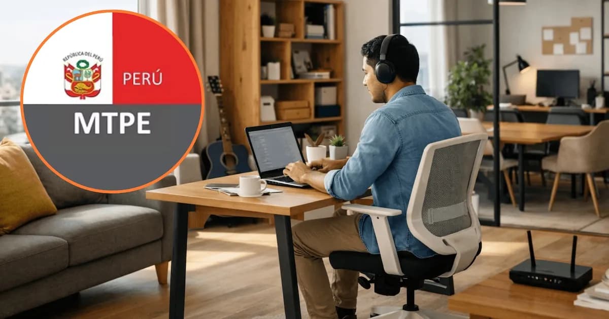 El teletrabajo en el sector público se extiende por crisis energética en Perú