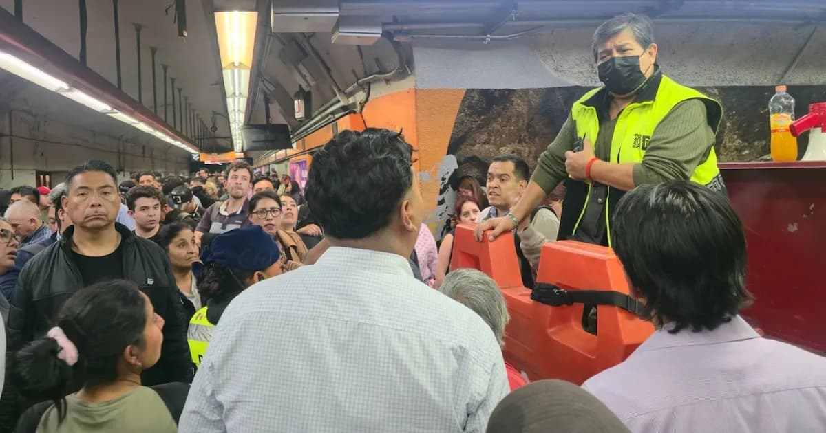 Caos en la Línea 7 del Metro de CDMX: Servicio interrumpido y aglomeraciones