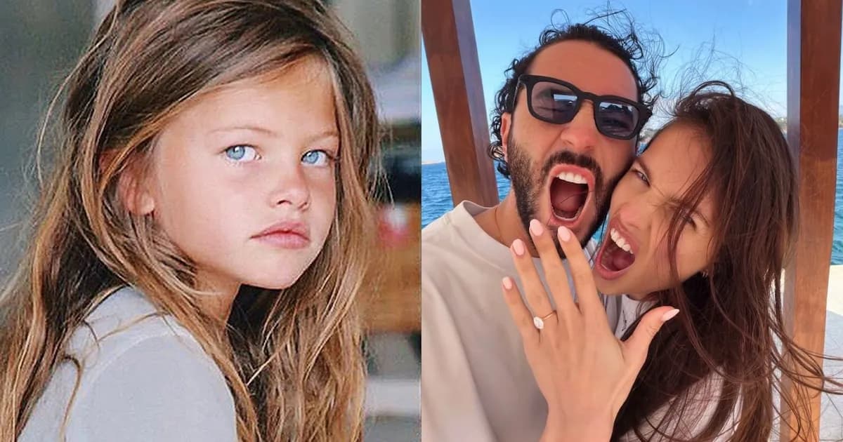 Thylane Blondeau, 'la niña más bella del mundo', anuncia su compromiso en Grecia