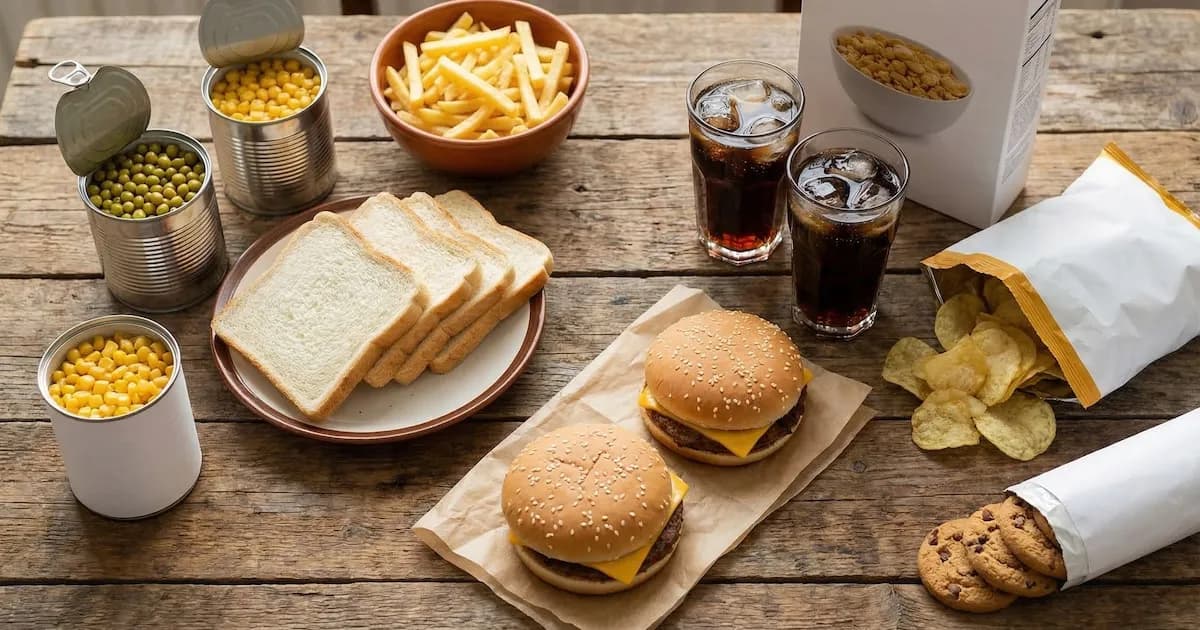 Alimentos procesados vs. ultraprocesados: diferencias clave para tu salud