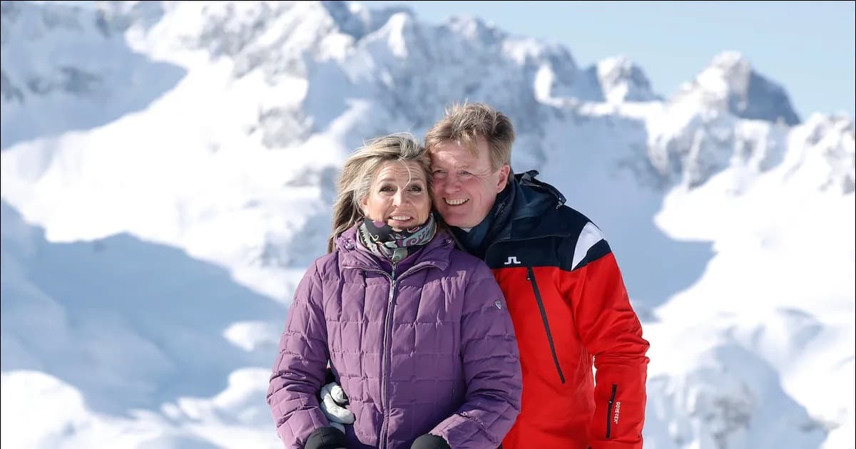 Guillermo y Máxima de Holanda disfrutan de una escapada invernal en Austria