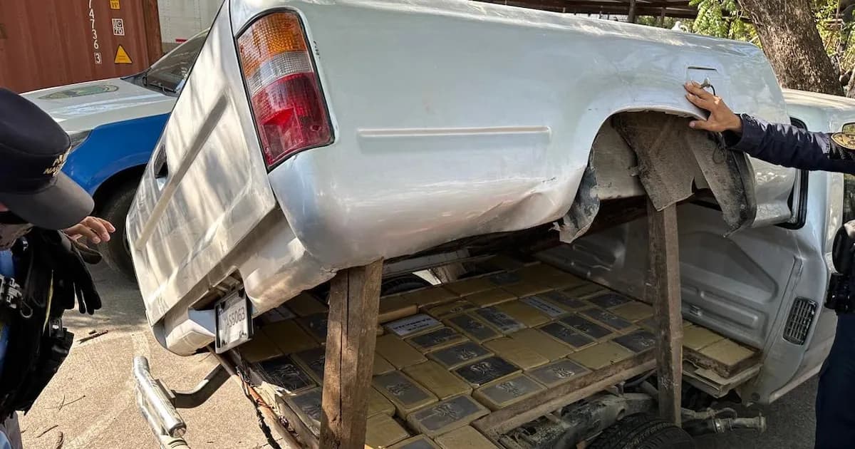 La policía de Honduras decomisa 82 kilos de cocaína en operativo fronterizo