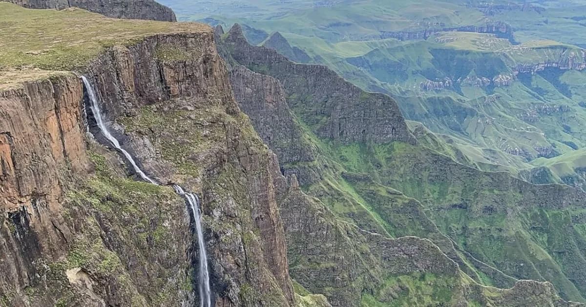 El Salto del Tugela podría ser la cascada más alta del planeta