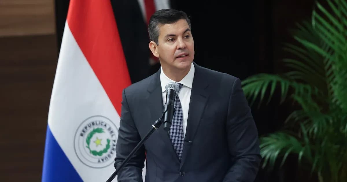 Santiago Peña apoya la nueva Doctrina Monroe de Trump en Latinoamérica