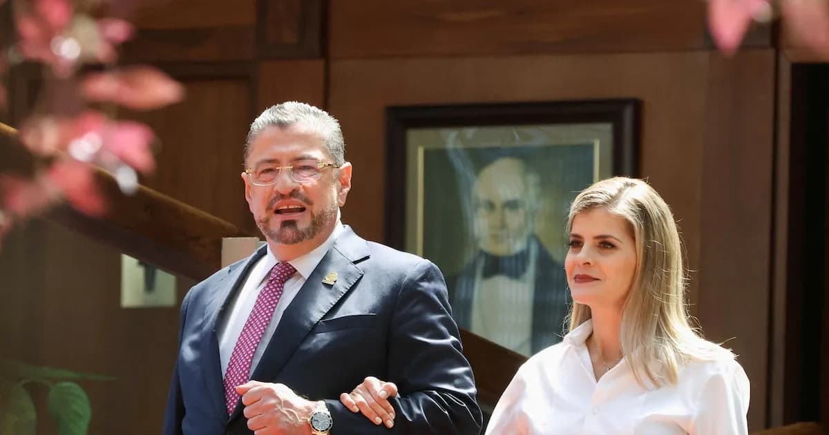 Detienen a dos personas por amenazas a Rodrigo Chaves y Laura Fernández en Costa Rica