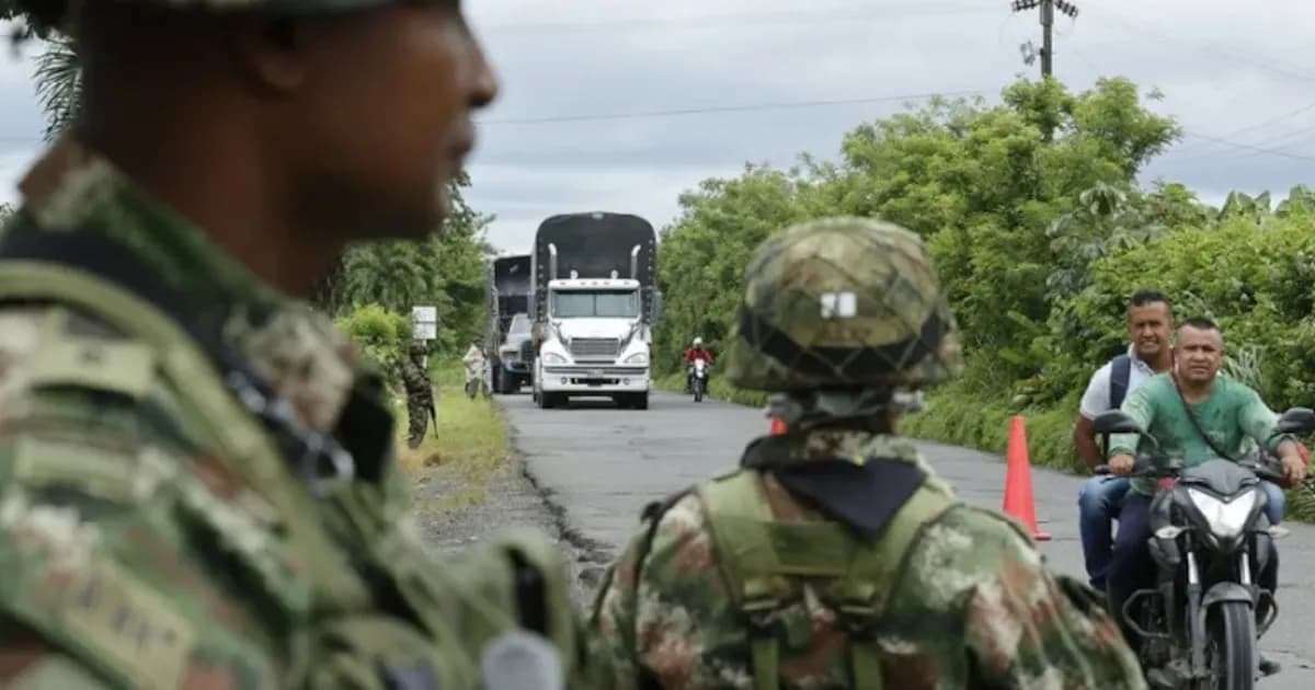 Antioquia refuerza seguridad con escuadrón militar y policial contra el Clan del Golfo