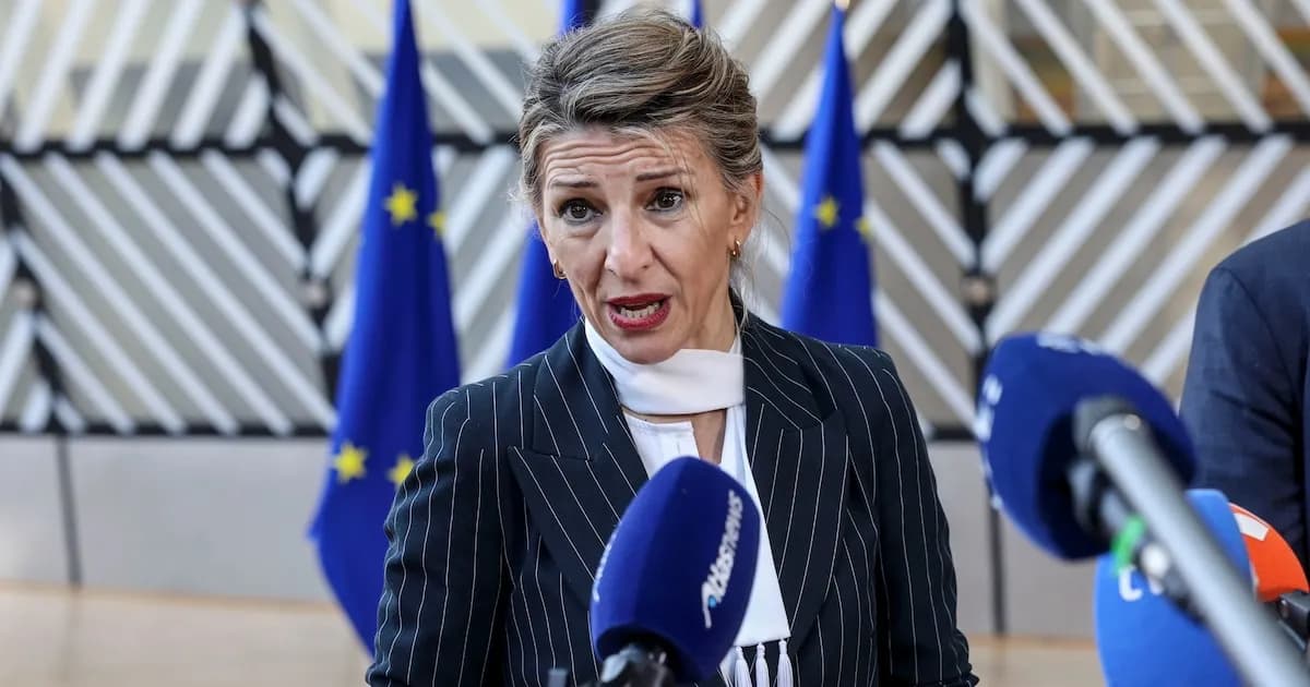 Yolanda Díaz anunciará medidas para evitar despidos por la crisis energética