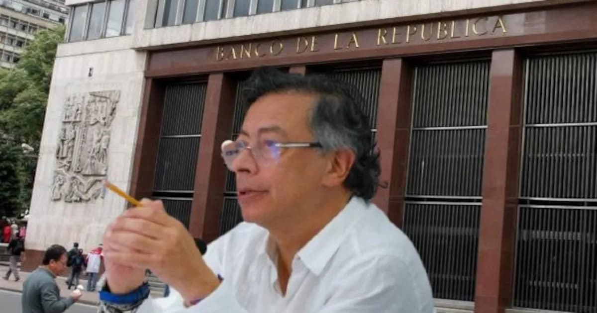 Gustavo Petro afirma que disminuyó la deuda externa, pero el Banco de la República lo contradice
