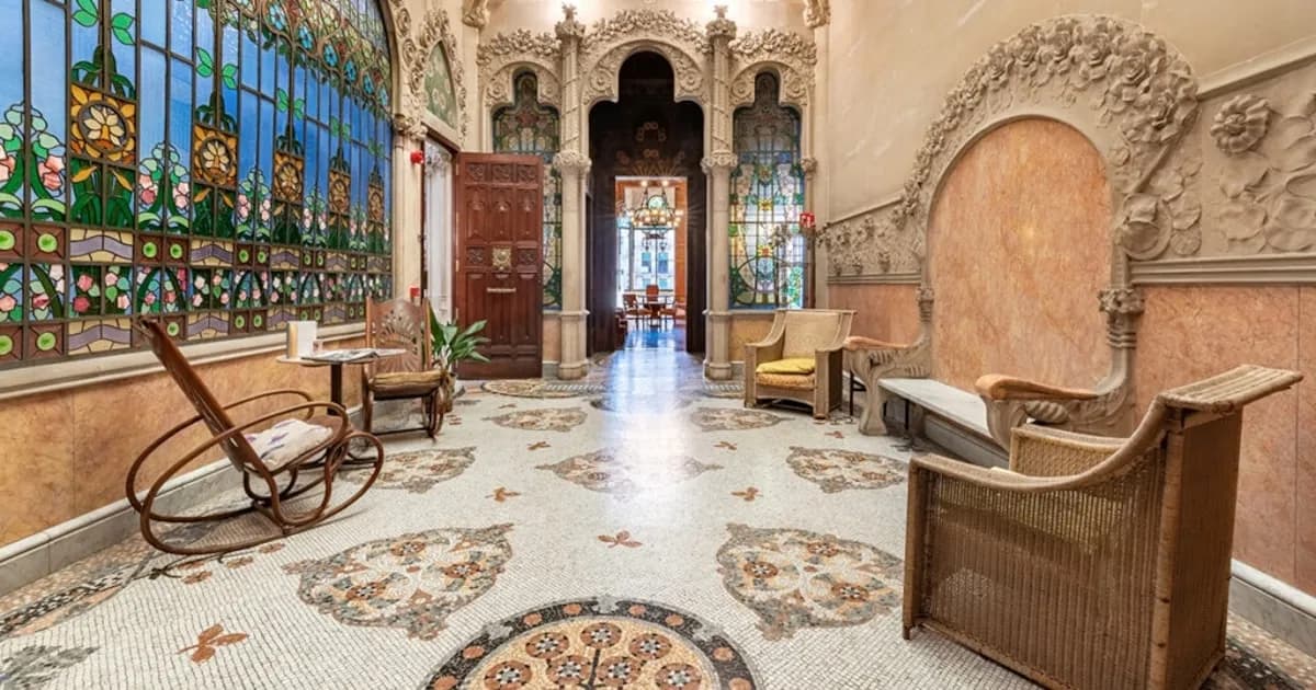 Descubrí la Casa Navàs: la joya modernista de Tarragona que preserva su interior original