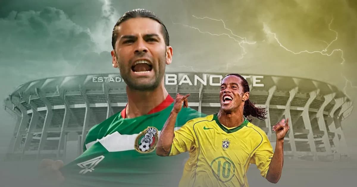 Partido de Leyendas: México se enfrenta a Brasil en el Estadio Banorte