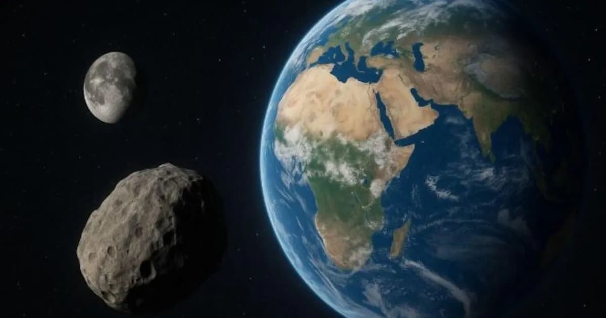 Un asteroide pasará cerca de la Tierra esta noche a gran velocidad