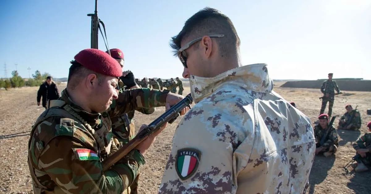 Italia retira temporalmente su personal militar de base en Iraq tras ataque con drones