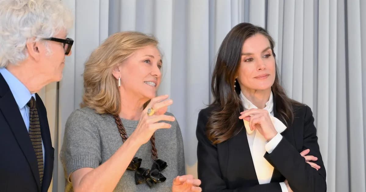 Con el fin de recuperar la industria como "medio de vida y material de futuro", la Reina apoya la 'Alianza por la Lana', proyecto