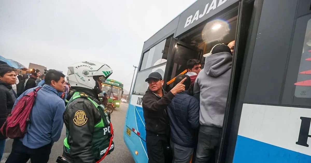 Transporte en Lima: No habrá paro, pero el sector enfrenta crisis severa