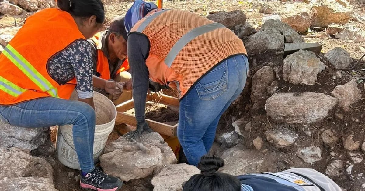 Hallazgo arqueológico revela depósito ritual de más de 2000 años en Yucatán