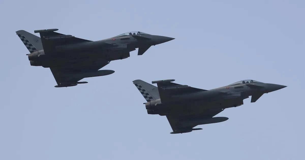 Cazas españoles interceptan aviones rusos en Lituania bajo misión de la OTAN