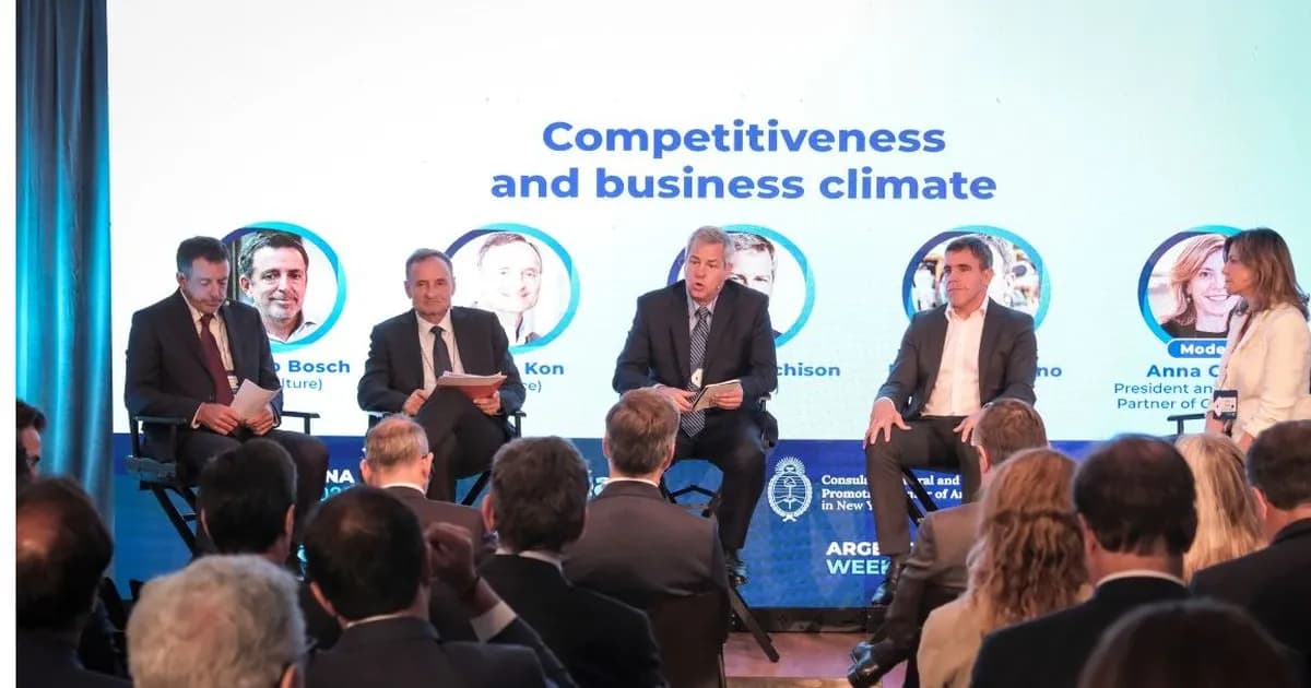 Líderes empresariales analizan el potencial de inversión en Argentina en Nueva York