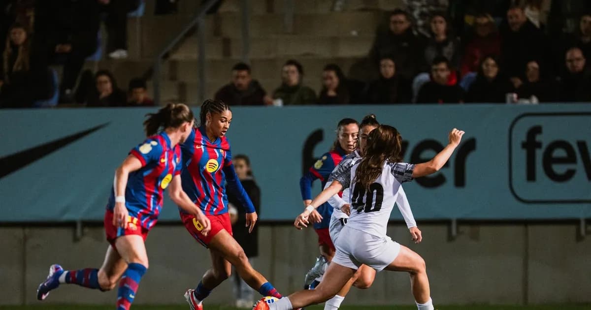 El FC Badalona Women y el Barça Femení empatan sin goles en la semifinal de la Copa de la Reina