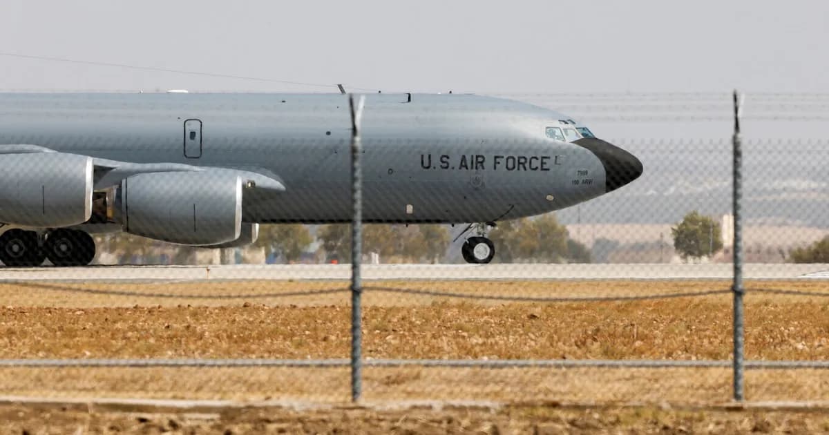 Un avión cisterna de EE. UU. se accidenta en Irak durante operaciones militares