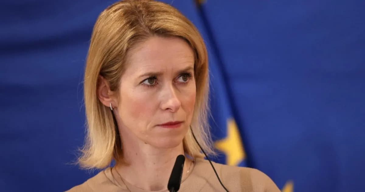 Kaja Kallas advierte sobre las intenciones de EE.UU. hacia la Unión Europea