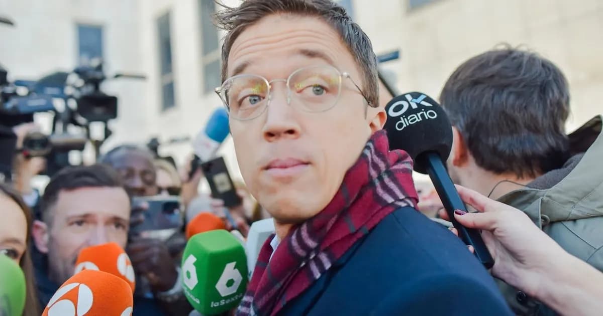 La denunciante de Errejón no ratifica su acusación ante la justicia