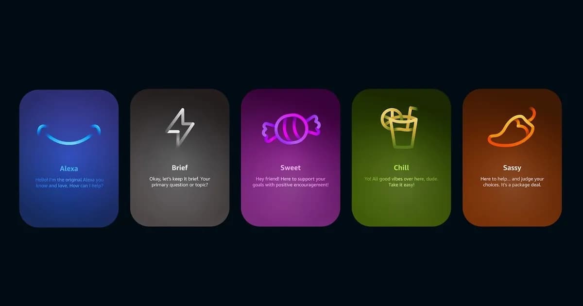 Alexa+ presenta nuevos estilos de personalidad, incluido uno para adultos