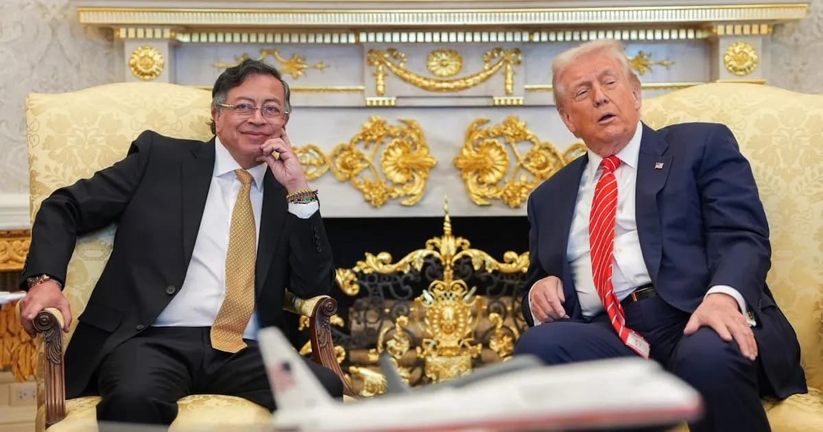 Trump y Petro conversaron sobre la posible exclusión de Colombia de la Lista Clinton