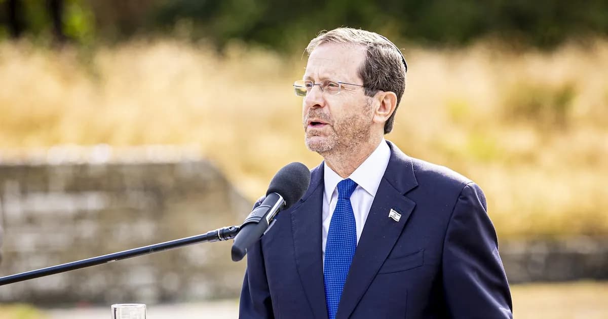 Herzog defiende la soberanía de Israel ante críticas de Trump sobre Netanyahu