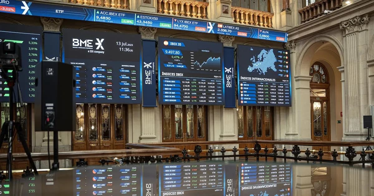 Bolsas europeas sufren caídas por tensiones en Medio Oriente y temores inflacionarios