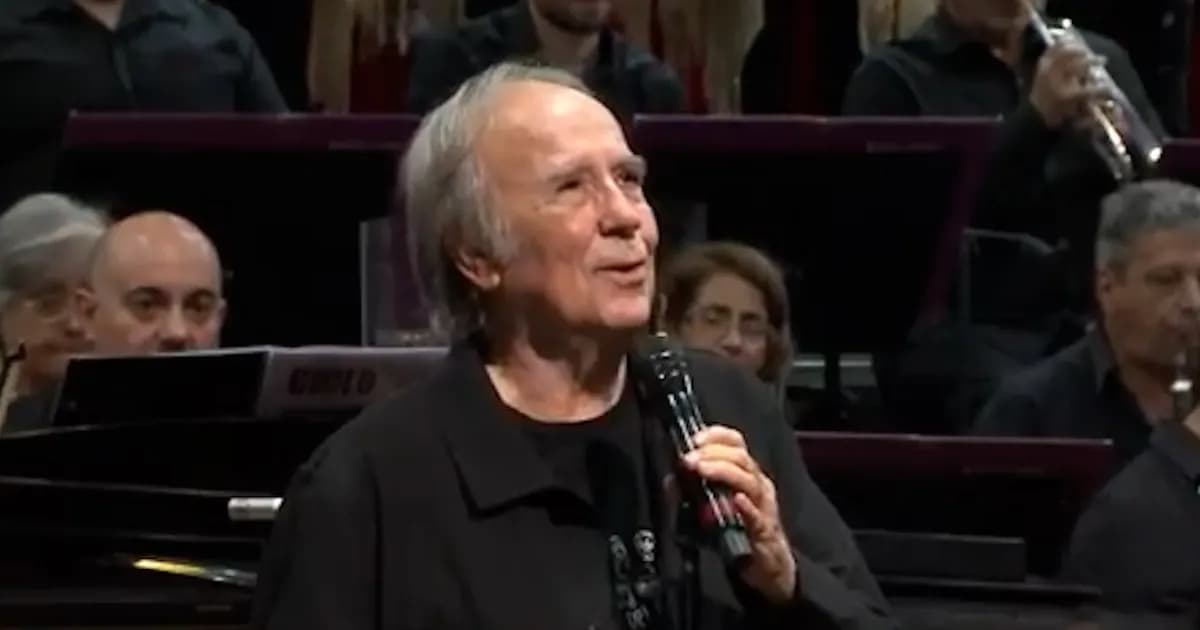 Joan Manuel Serrat deslumbró en Mendoza con un emotivo homenaje musical