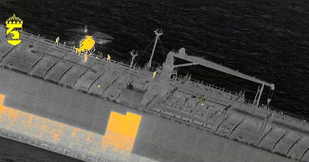 Detienen al capitán ruso del petrolero Sea Owl I por falsificación de documentos en Suecia