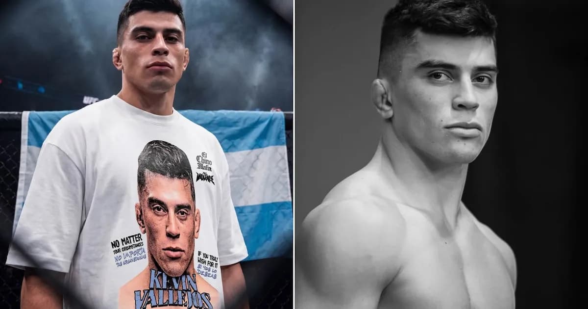 Kevin Vallejos: El joven argentino que encabezará una velada en UFC ante una leyenda