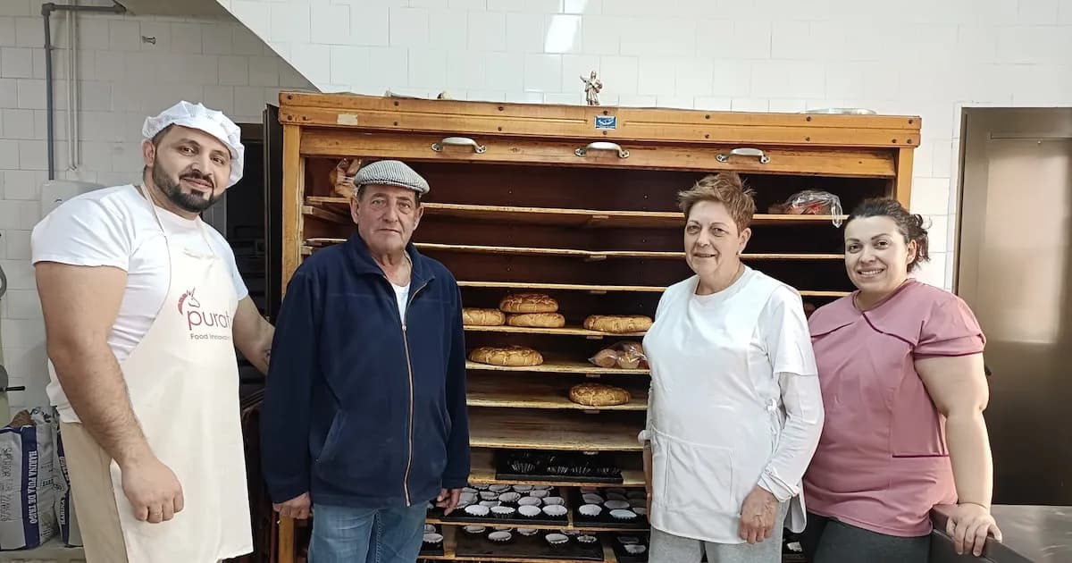 La panadería de Campaspero renace gracias a migrantes búlgaros