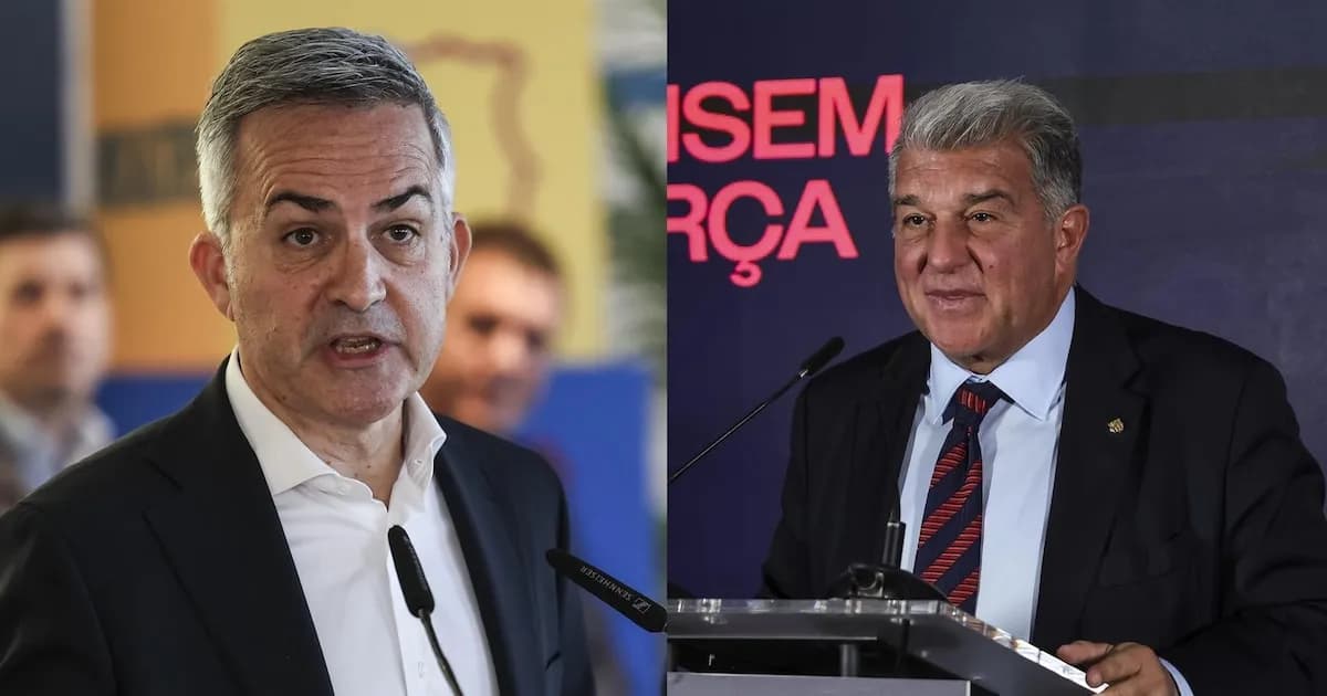 Elecciones en el FC Barcelona: Laporta y Font se enfrentan por la presidencia del club