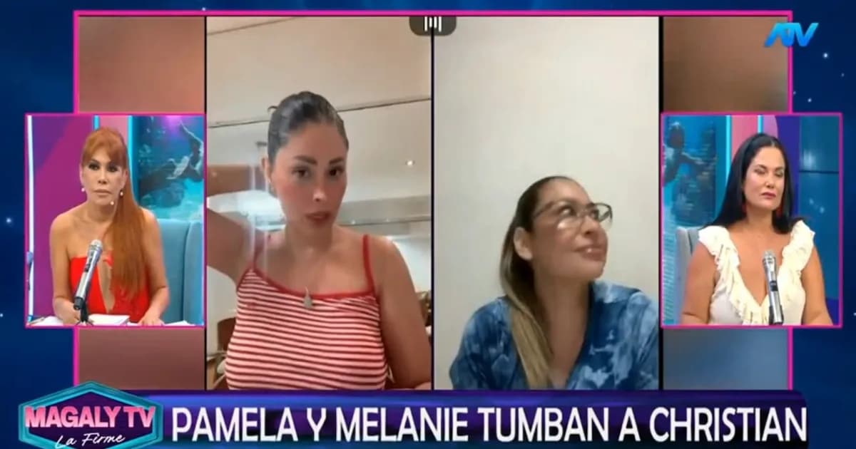 Magaly Medina analiza el polémico ‘live’ de Pamela Franco y Melanie sobre Christian Domínguez