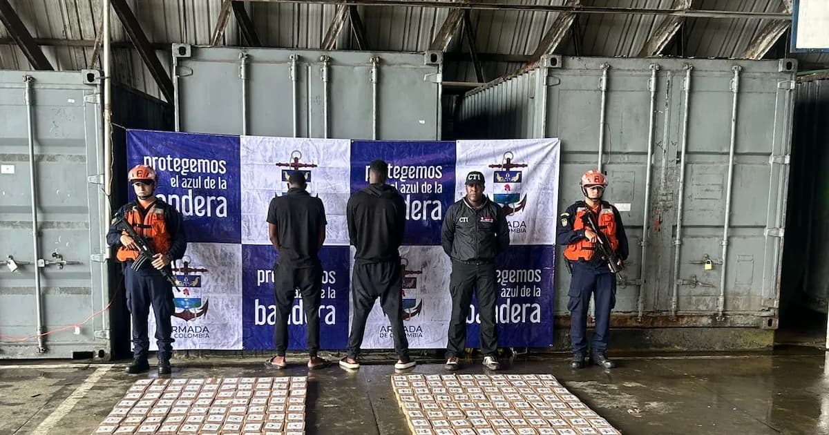 Colombia: Armada incauta más de 50 millones en cocaína en el Pacífico