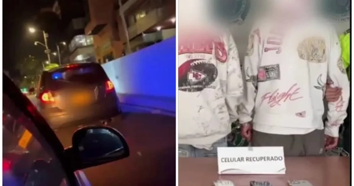 Tres detenidos en Bogotá tras atraco a usuario de app de transporte