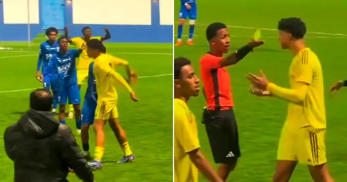 Cristiano Ronaldo Jr. recibe sanción tras su reacción al ser reemplazado en el Al Nassr