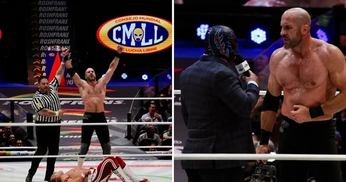 Claudio Castagnoli retiene su título y Hechicero lanza desafío por el campeonato del CMLL