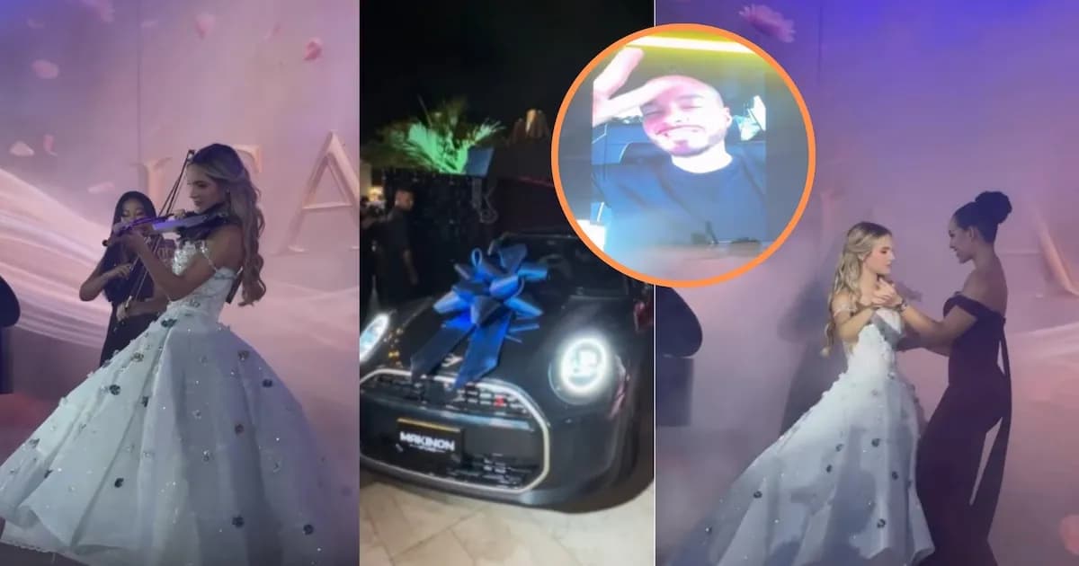 Fiesta de lujo por los quince años de Isabella Valdiri en Cartagena con sorpresas y música en vivo