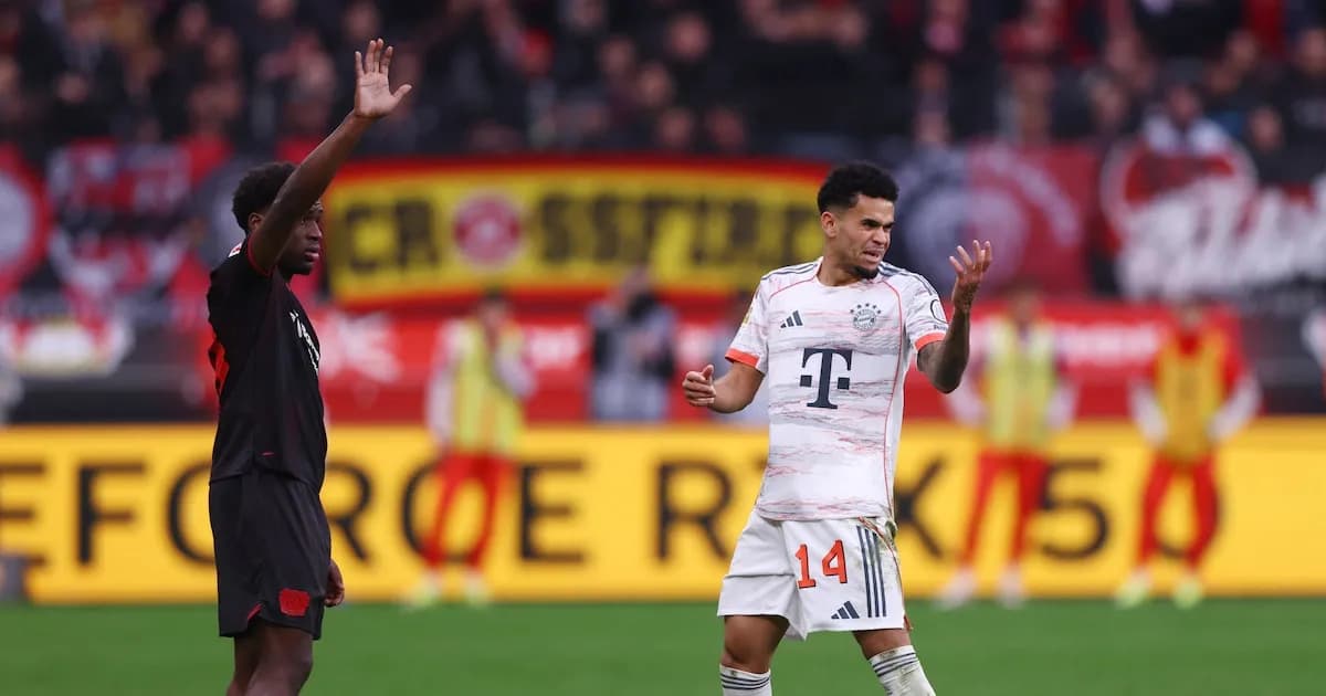 Luis Díaz brilla y se complica en el empate del Bayern Múnich ante Bayer Leverkusen