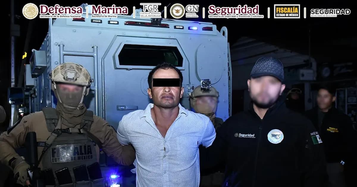 Cae el 'Comandante Callejas', líder de extorsionadores en Tlaxcala