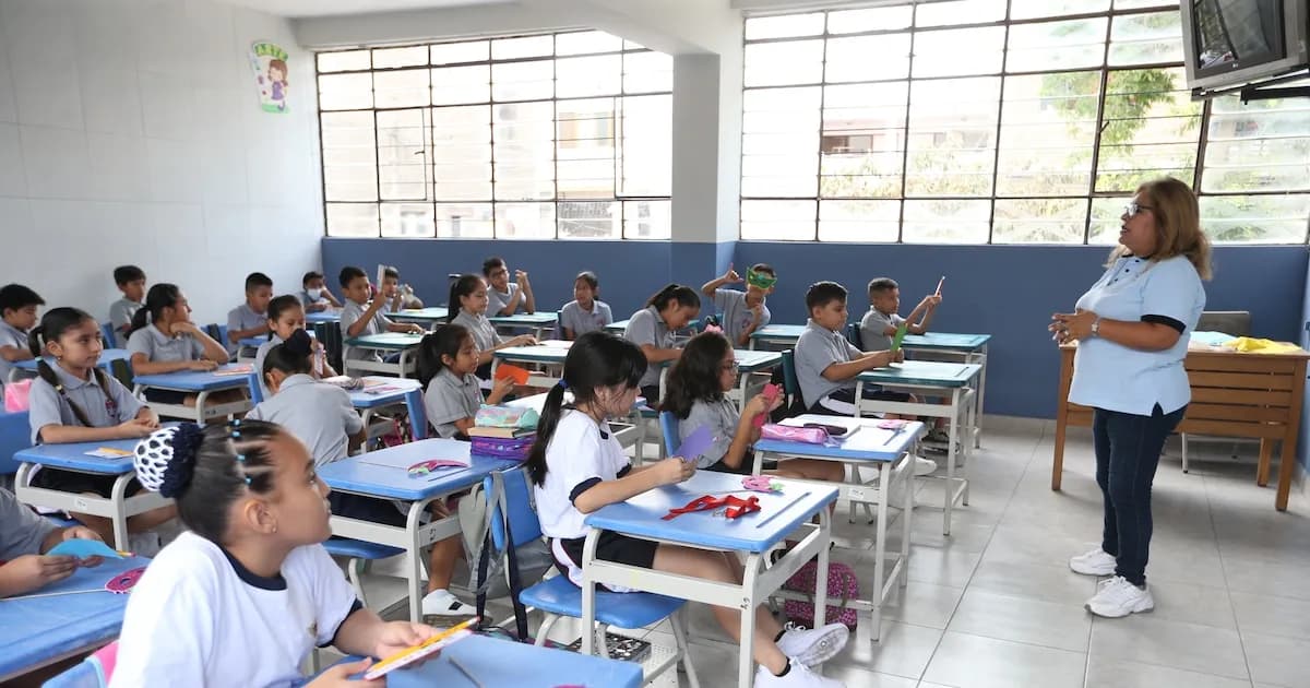 Más de seis millones de estudiantes regresan a clases presenciales este 16 de marzo