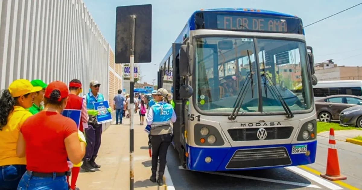 El Cole Bus regresa el 16 de marzo para el traslado escolar en Rímac