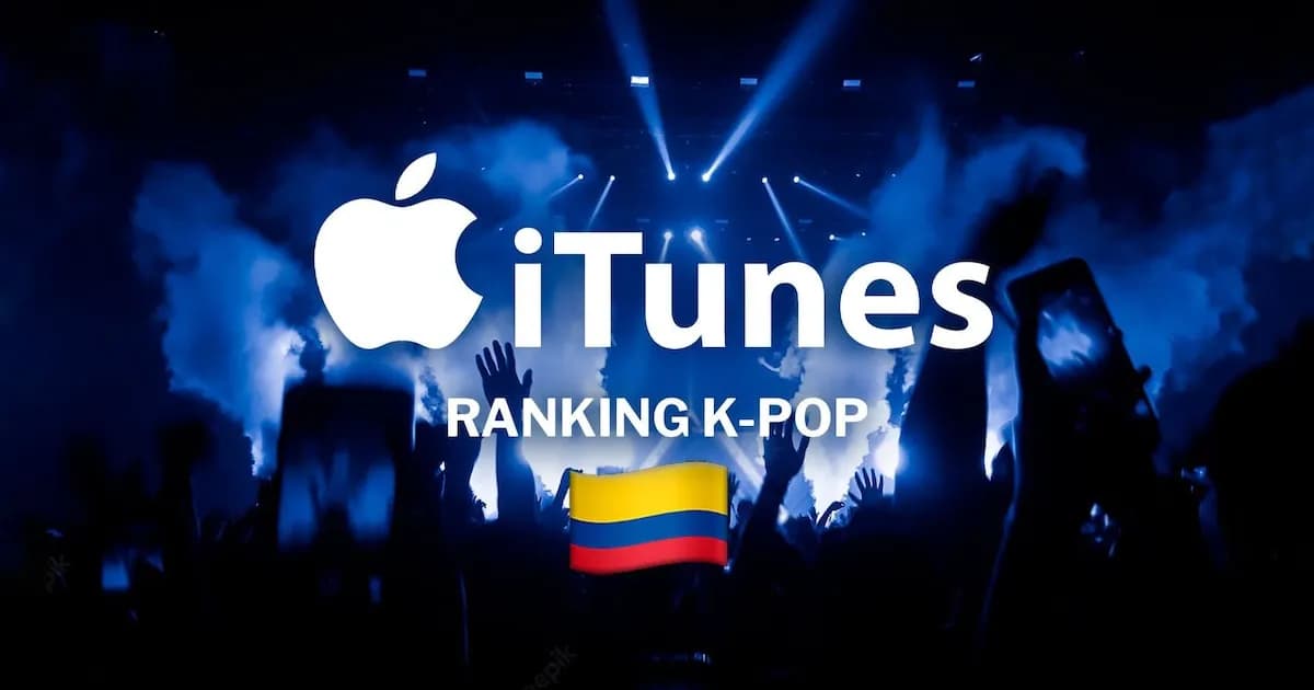 Las 10 canciones de K-pop más populares en iTunes Colombia