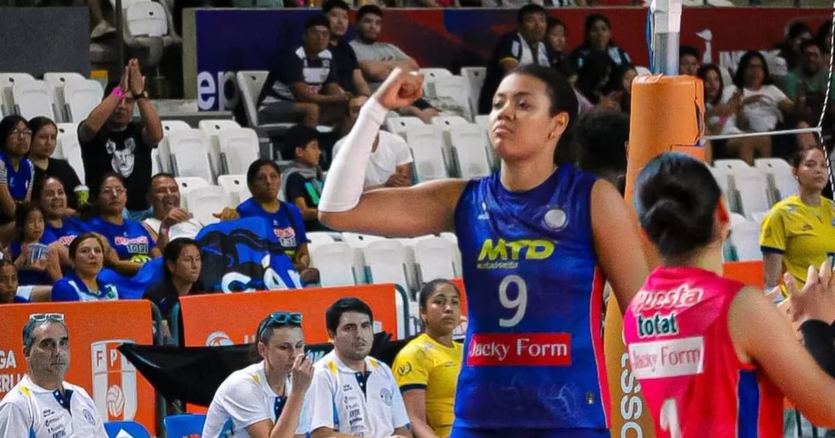 Géminis se impuso 3-1 a Atenea en el primer partido de cuartos de final del vóley peruano