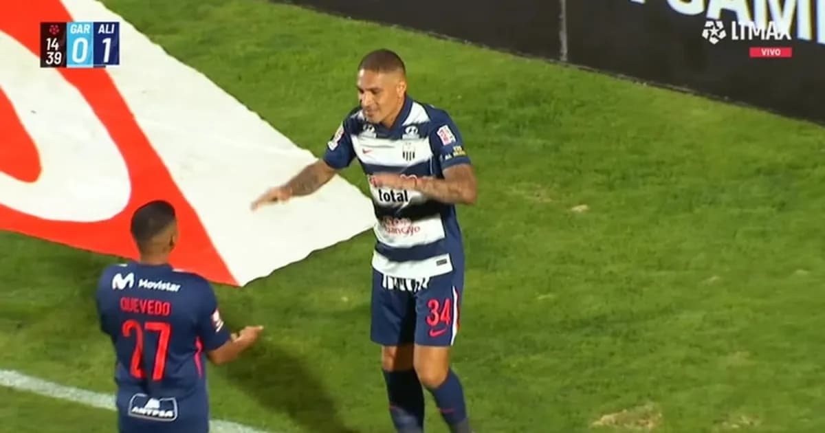 Golazo de Paolo Guerrero anulado en Alianza Lima vs Deportivo Garcilaso por Liga 1 2026